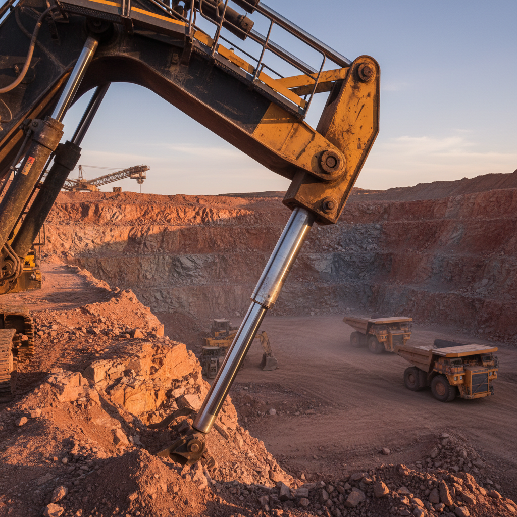 Bucket Cylinder For Open-Pit Mining Operations