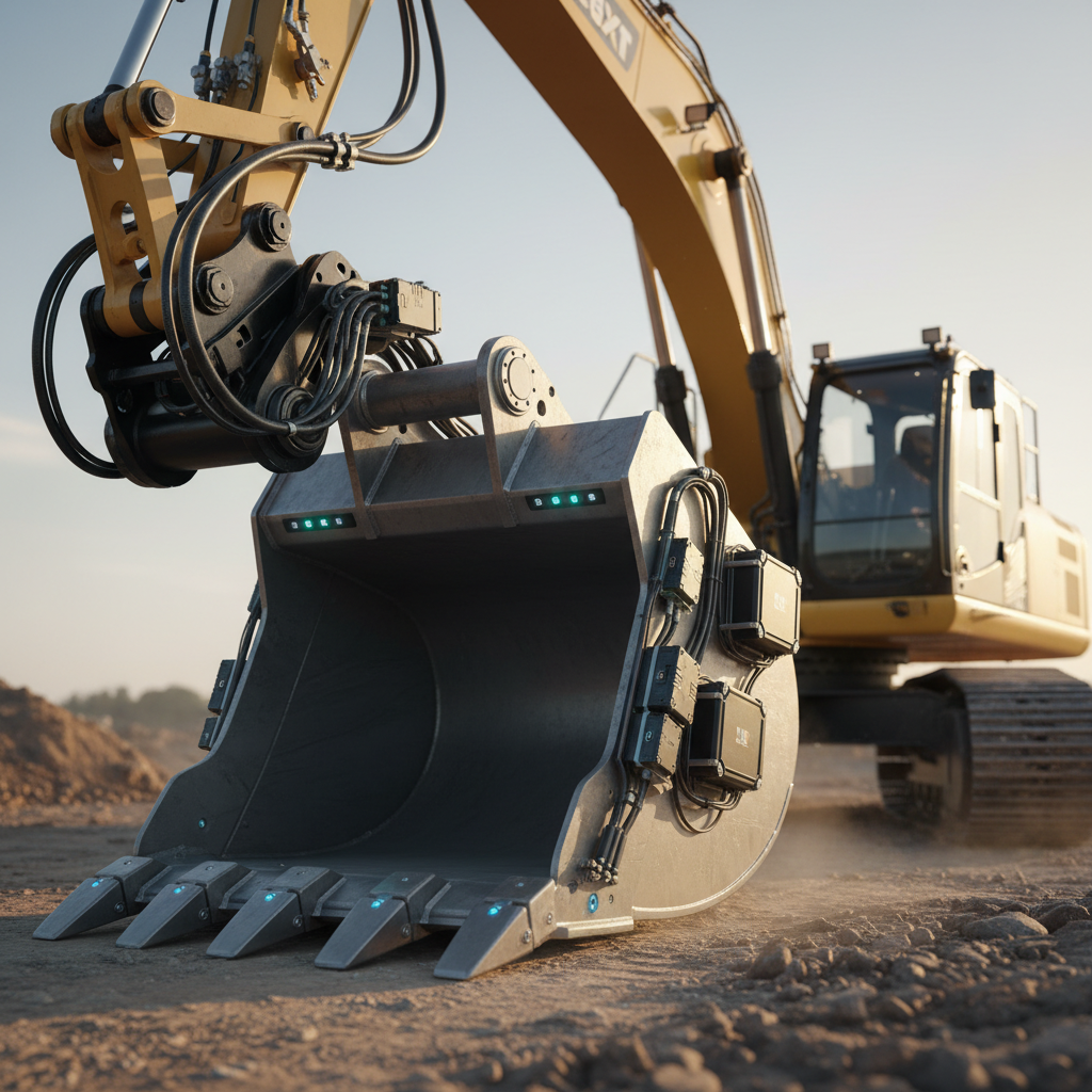 Excavator Bucket For Excavator Electronic Control