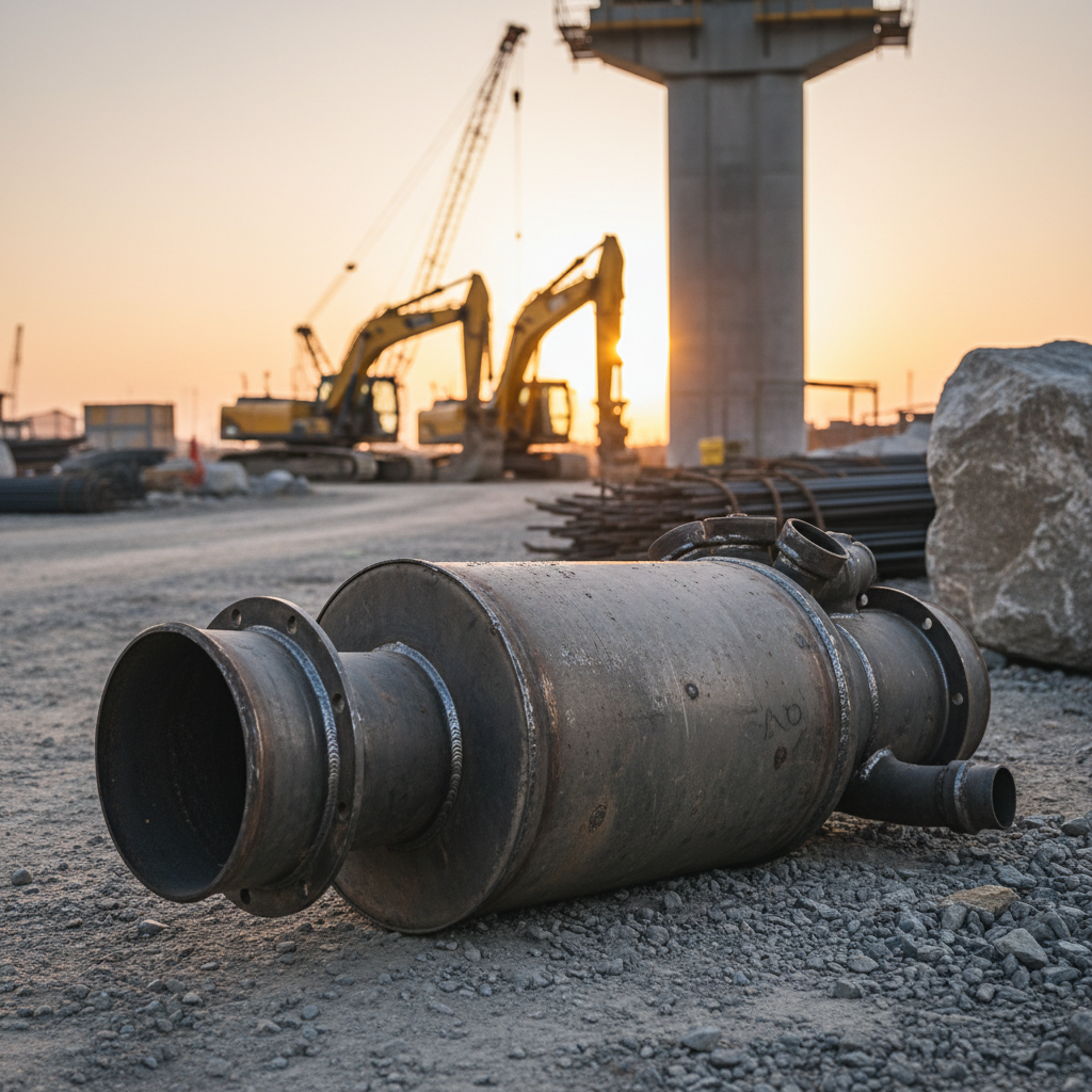 Engine Muffler For Infrastructure Construction