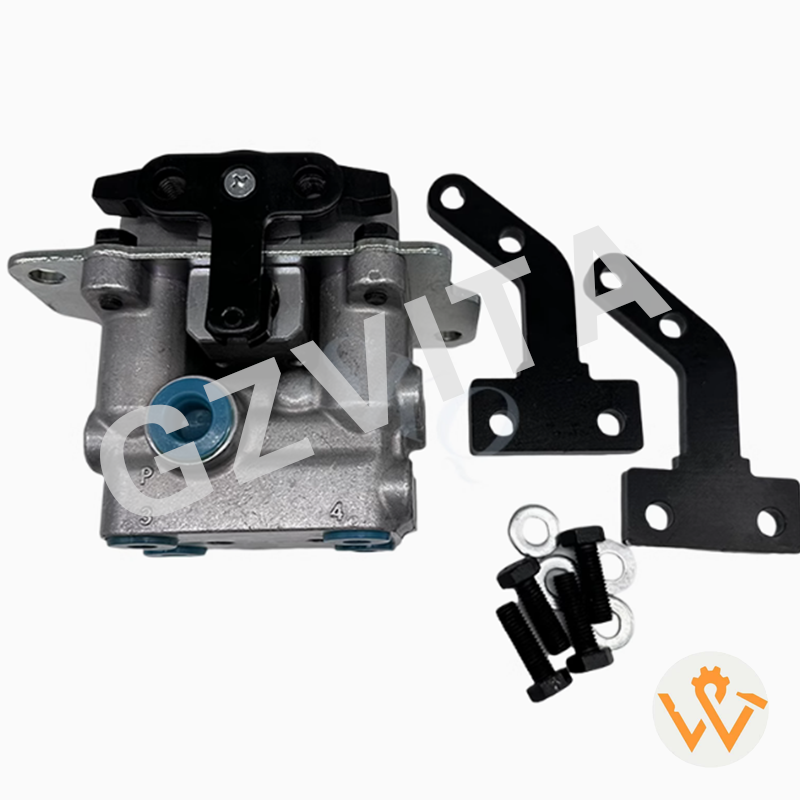 Hydraulic pilot Valve with 6 Holes 702-16-01432 7021601432 Foot Pedal Control Valve for Komatsu PC60-7 PC300-6 PC350 PC450-6.png