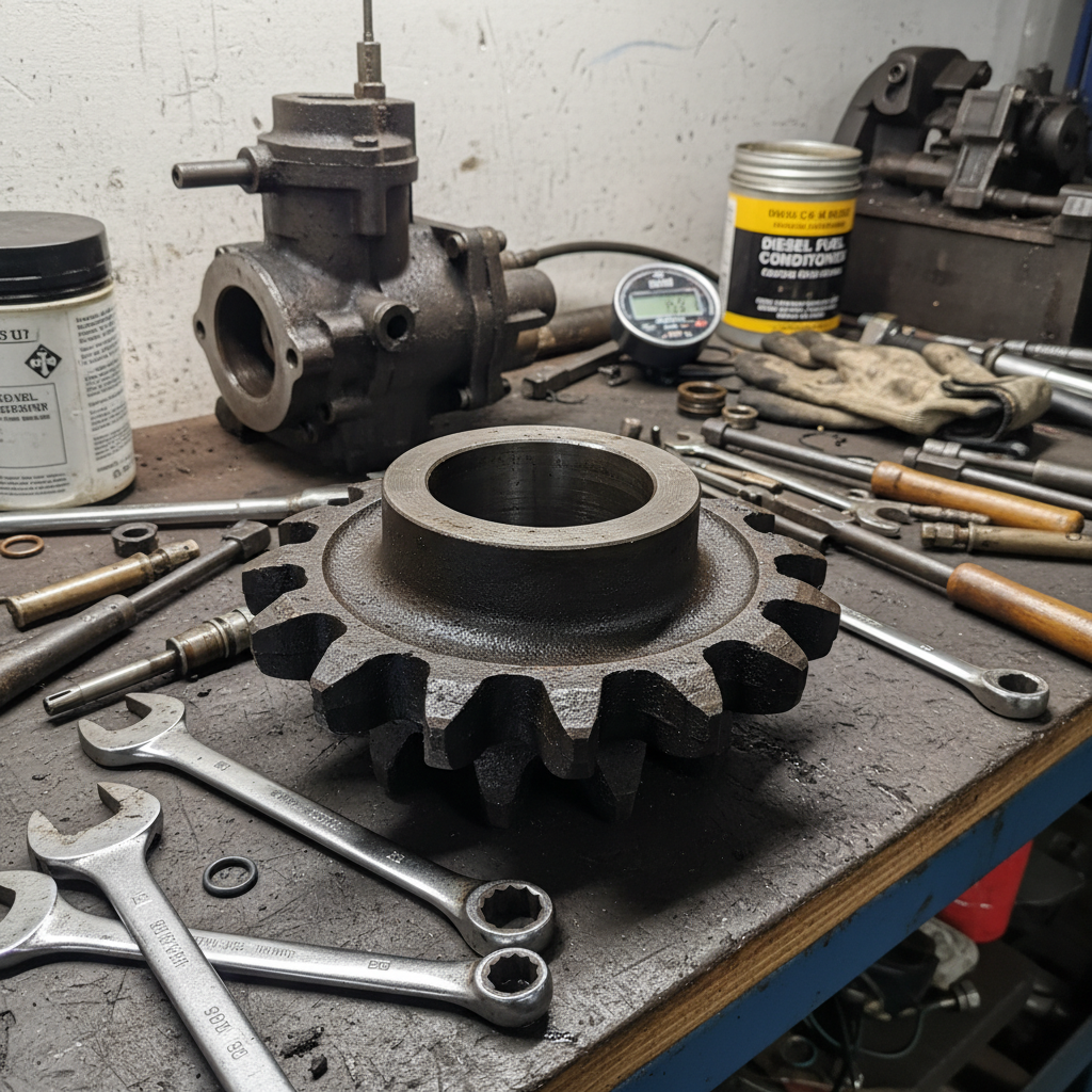 Excavator Sprocket For Diesel Fuel System Repair