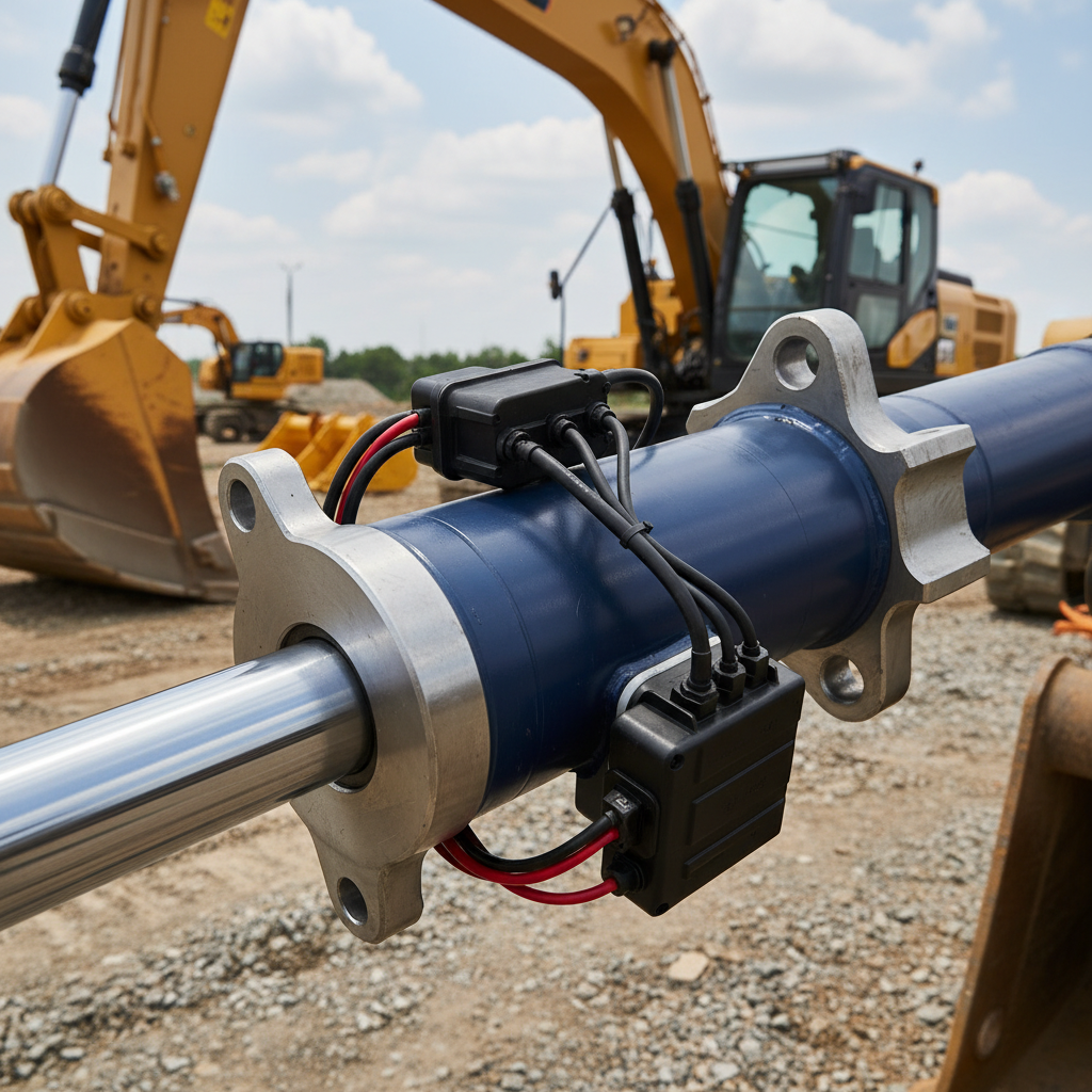 Bucket Cylinder For Excavator Electronic Control