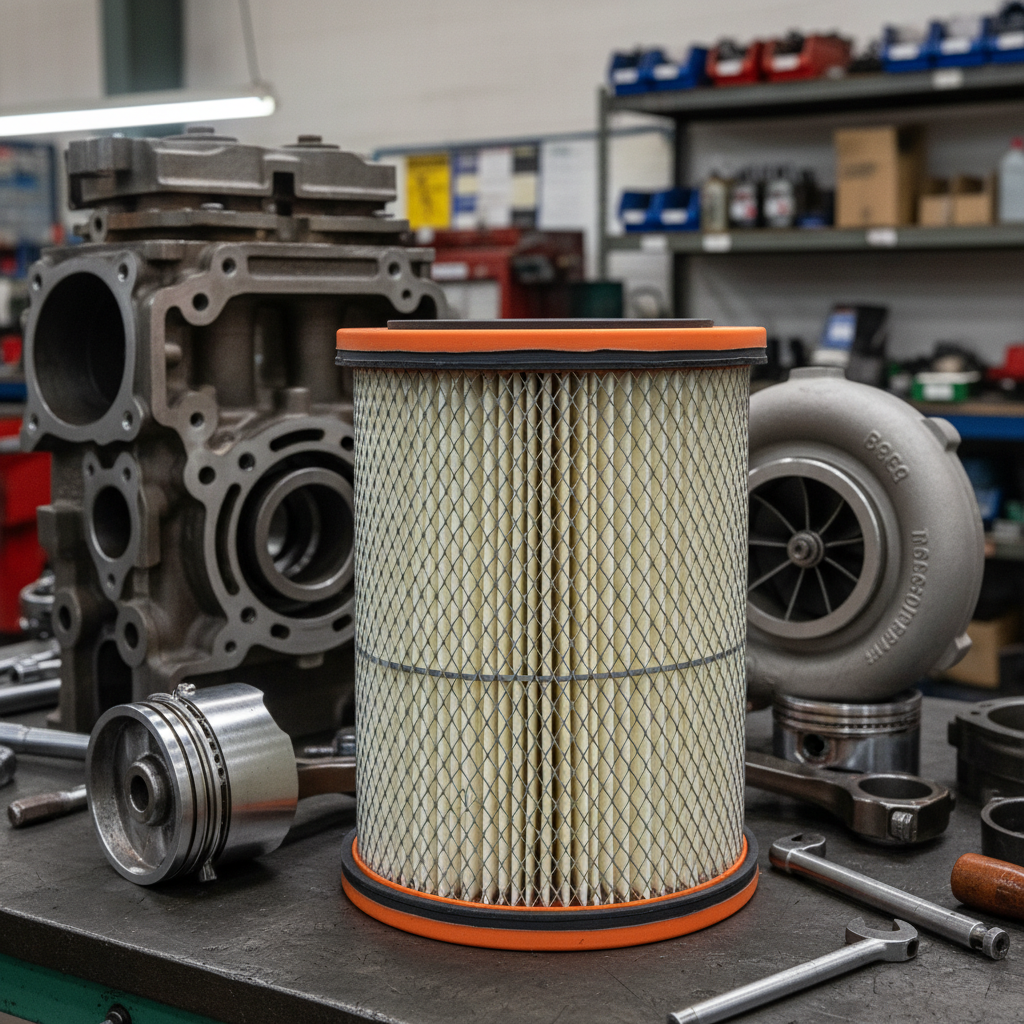 Air Filter For Heavy-Duty Engine Rebuilding