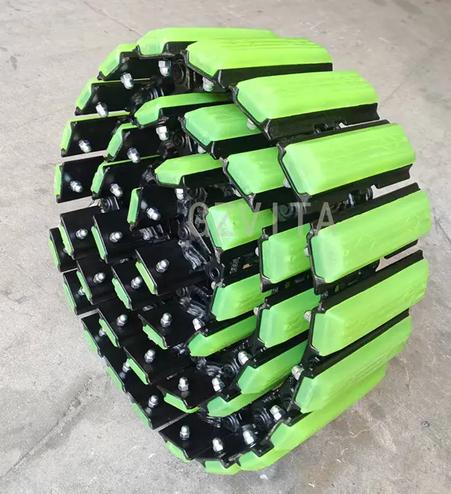 Advantages of Rubber Pads on Excavator Track Links