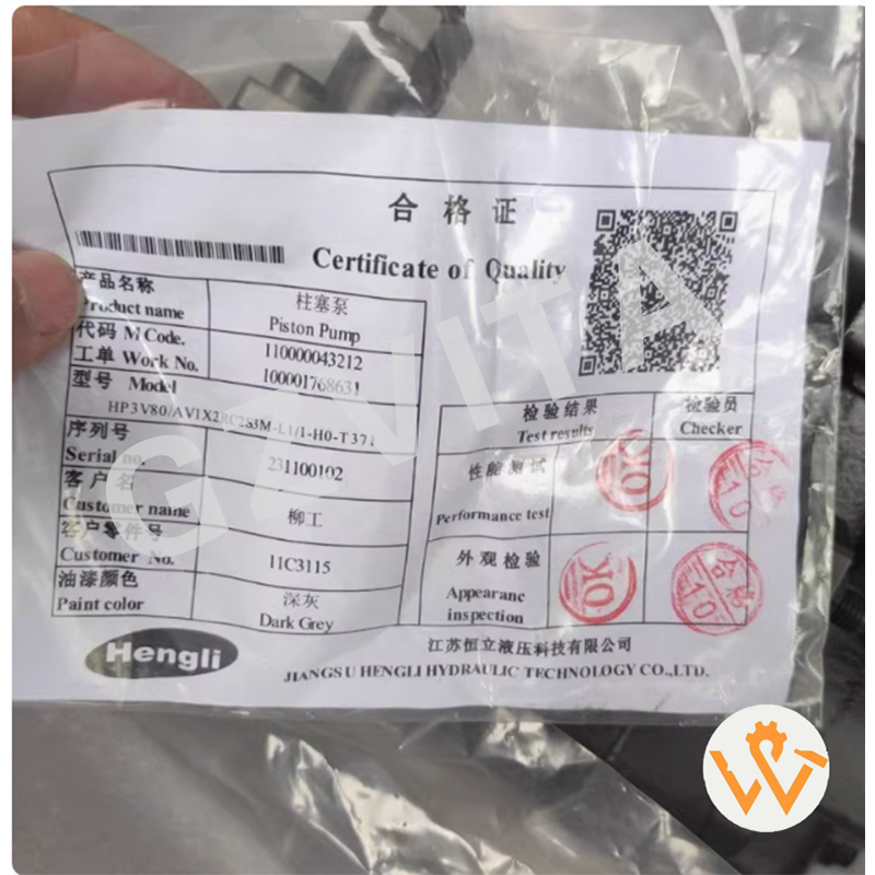 Hydraulic Main Pump CLG9075E Sunward80E9 K3v80 11C3115.jpg