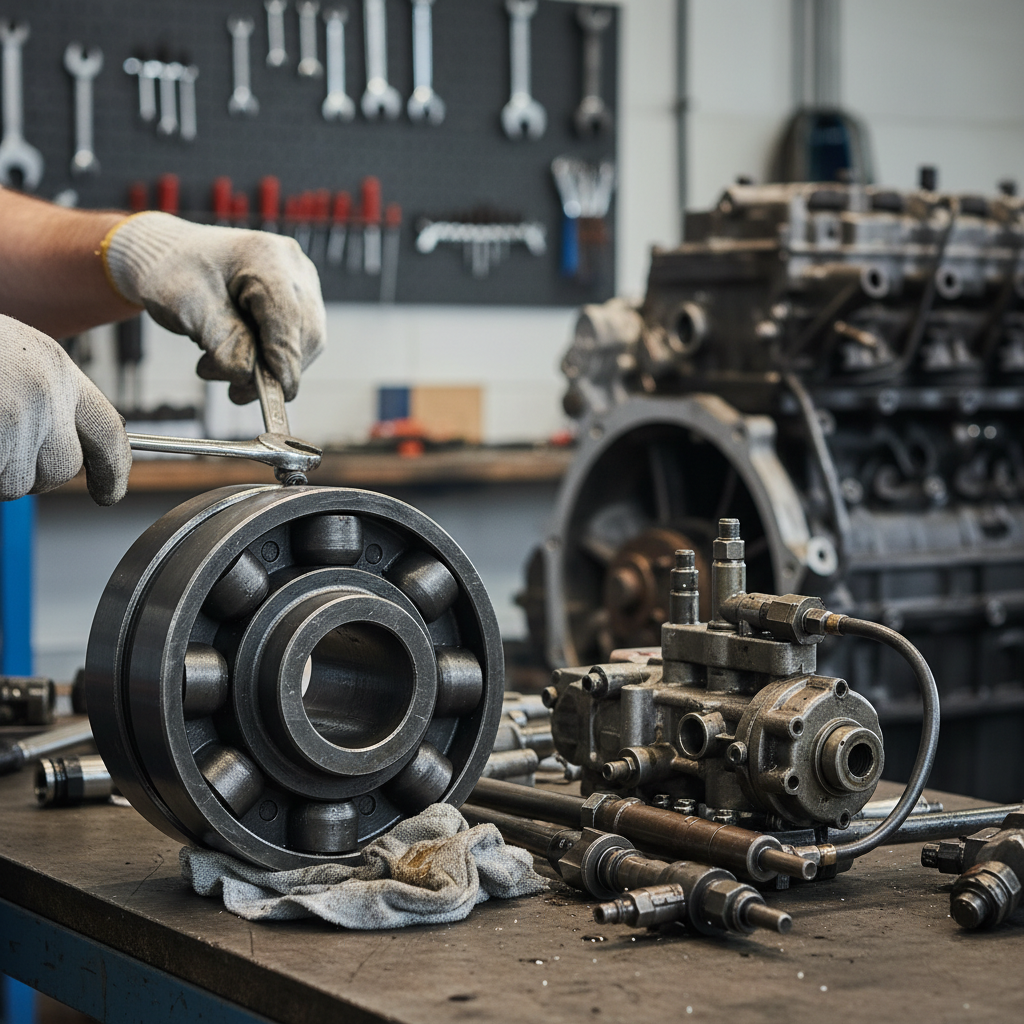 Excavator Track Roller For Diesel Fuel System Repair