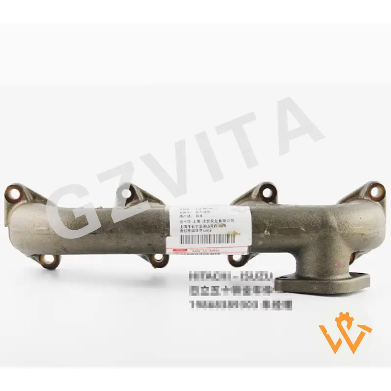 8-94451990-2 Exhaust Manifold For Hitachi ZX60 ZX70 4JG1 Engine (1).png