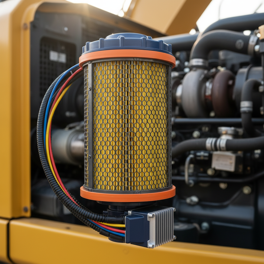 Air Filter For Excavator Electronic Control