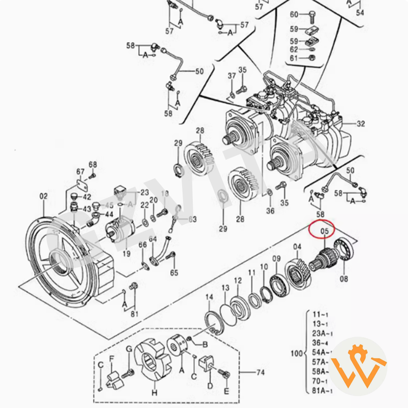 3081085 for ZX330 ZX330-5A ZX330-5G.png