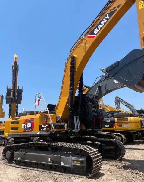 Changes in the number of excavator exports