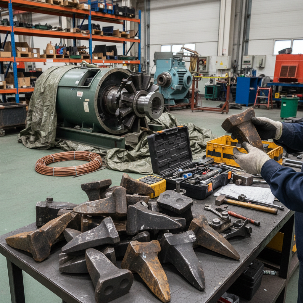 Bucket Teeth For Power Generator Maintenance