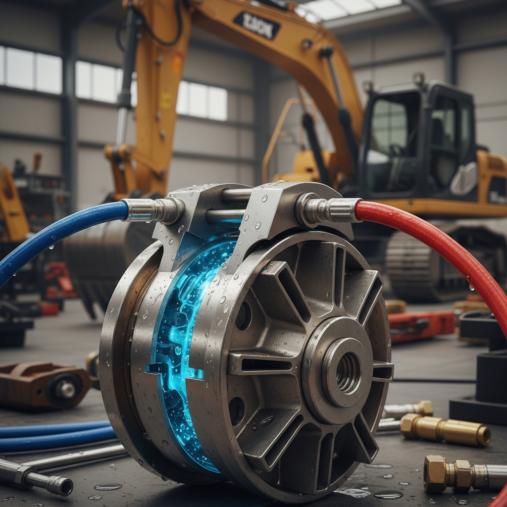 Excavator Track Roller For Cooling System Maintenance