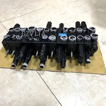 220041-01 Distribution valve for Mini excavator Kubota U15 Sany 16 18 LinGong 15 Distributor