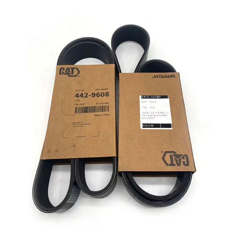 442-9608 CAT Fan Belt Engine Belt for Excavator CAT340D2 336D2 (2).jpg